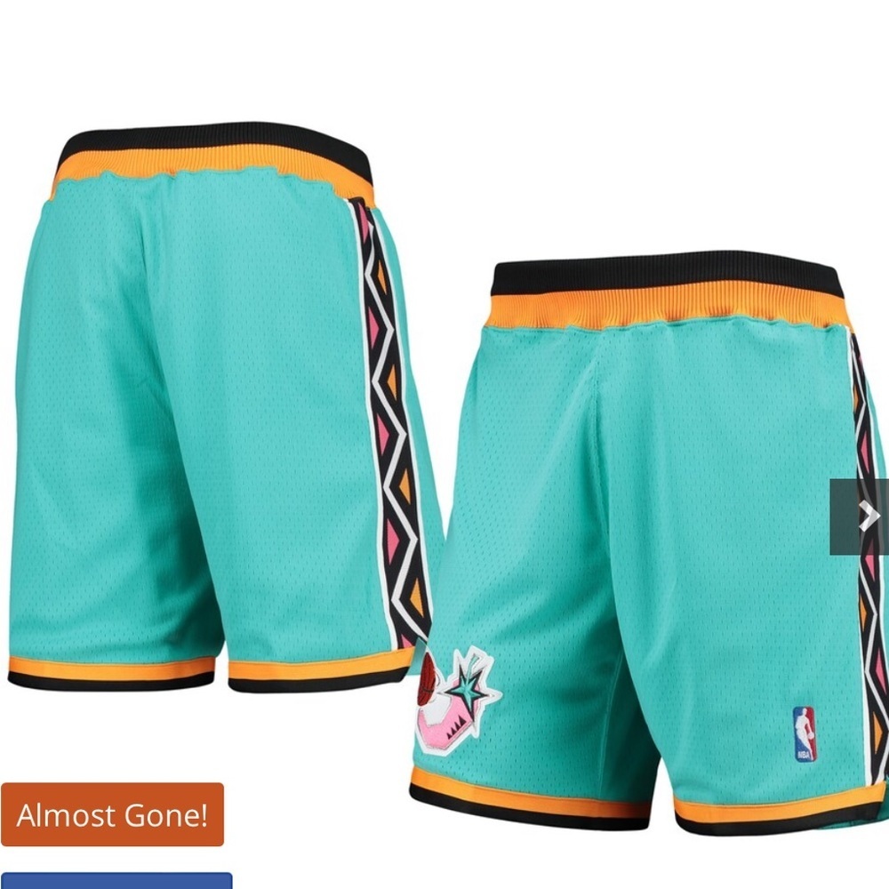 Eastern Conference Mitchell & Ness 1996 NBA All-Star Game Authentic Shorts